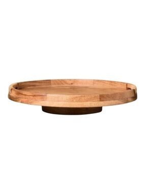 Hearth & Hand 13" Round Acacia Wood Lazy Susan